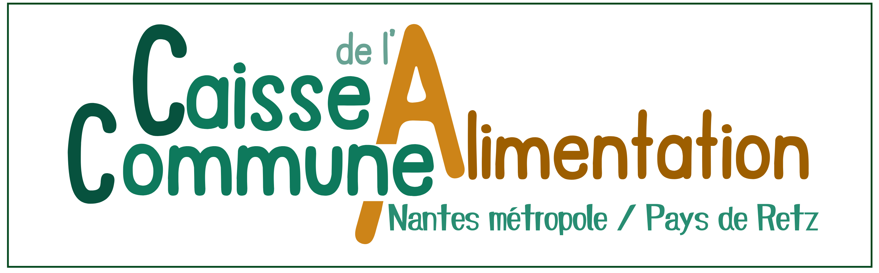 logo " Caisse Commune de l'Alimentation / Nantes Métropole et Pays de Retz